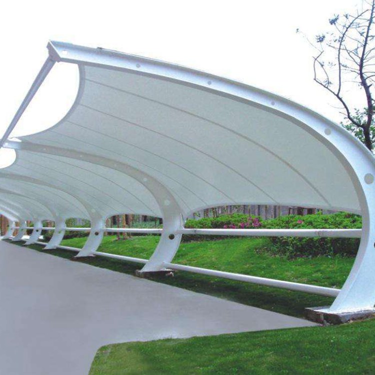 厂家直销  沈阳张拉膜车棚生产厂家