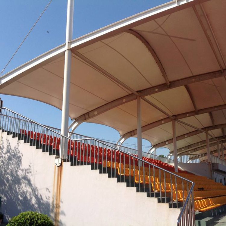 厂家直销张拉膜体育场看台