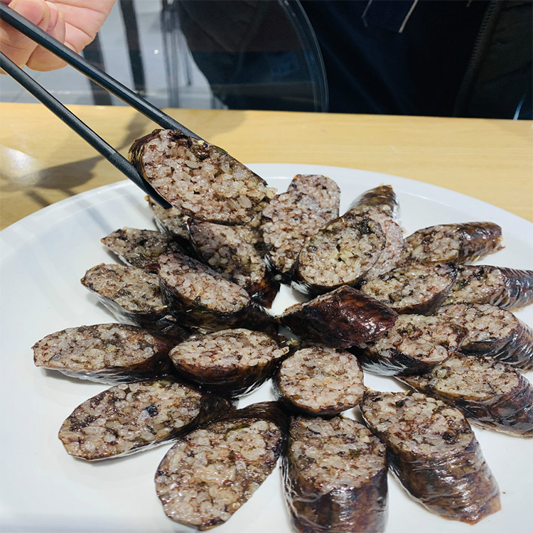 朝族米肠  正宗韩式美食 手工制作