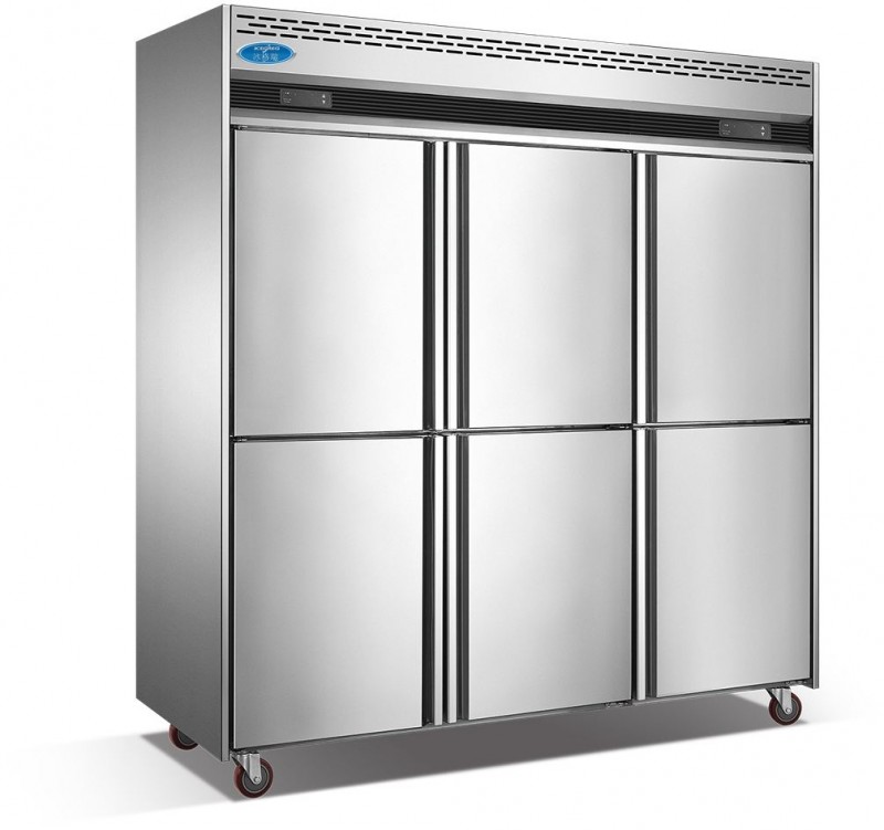 长春不锈钢厨具 冰柜 工作台双缸 油炸炉连柜座 恒隆厨具