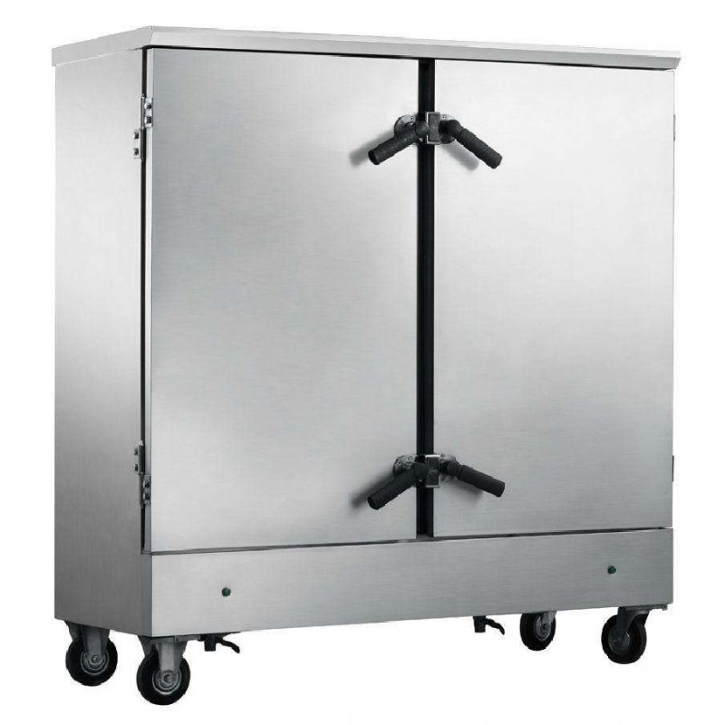 长春双层蒸饭车 四层货架 四门冰柜厨房设备厂 恒隆厨房