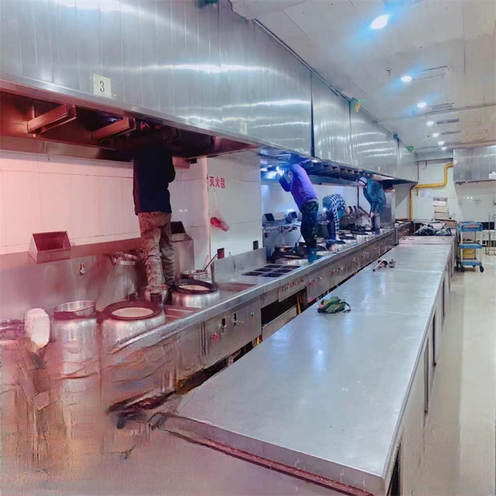 大型排烟罩清洗