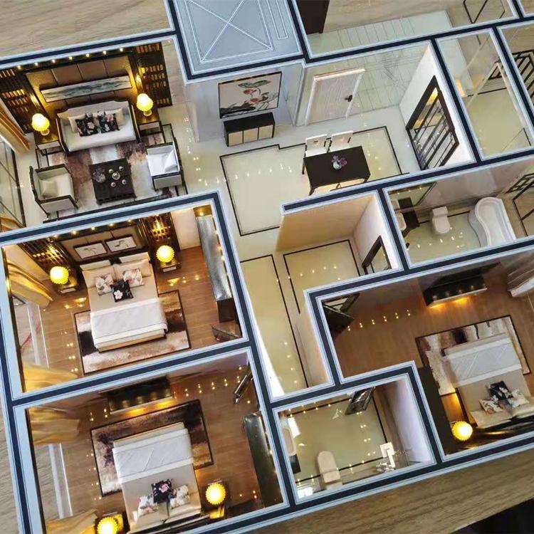 松原市沙盘模型 线上直售 单体户型 优质供应