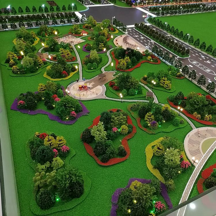 七台河市沙盘模型 价格实惠 公园模型定制 品质厂家