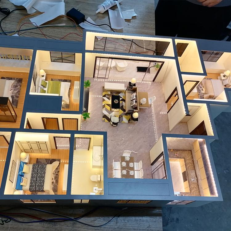 四平市沙盘模型 厂家直销 鼎信 单体户型定制