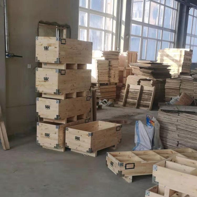 危险品包装木箱 经久耐用 东远木箱 钢边木箱 可定制