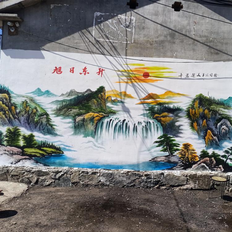 长春外墙彩绘	工厂出售	风之谷彩绘	长春外墙彩绘厂家	款式齐全