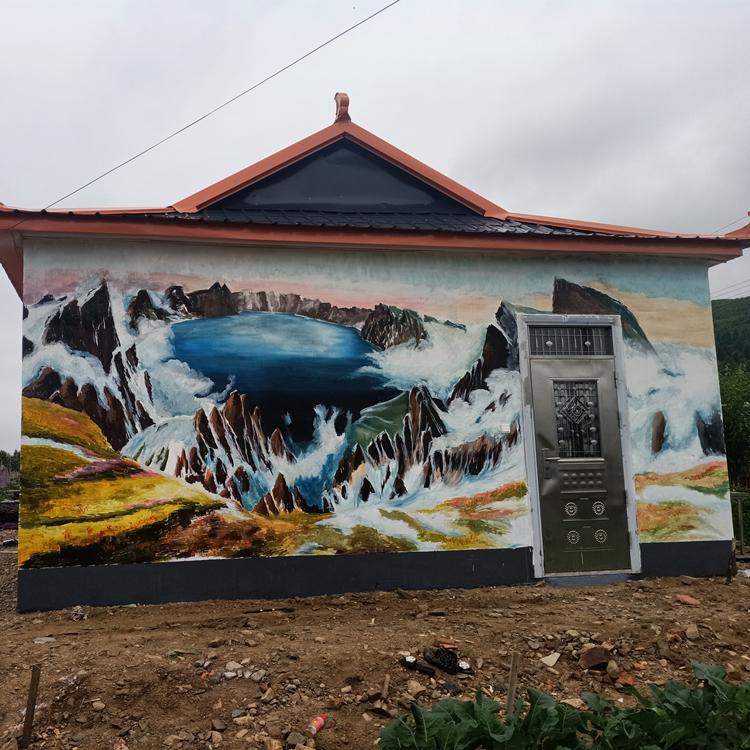 吉林文化墙彩绘	生产工厂	风之谷彩绘	吉林文化墙彩绘厂家	诚信报价