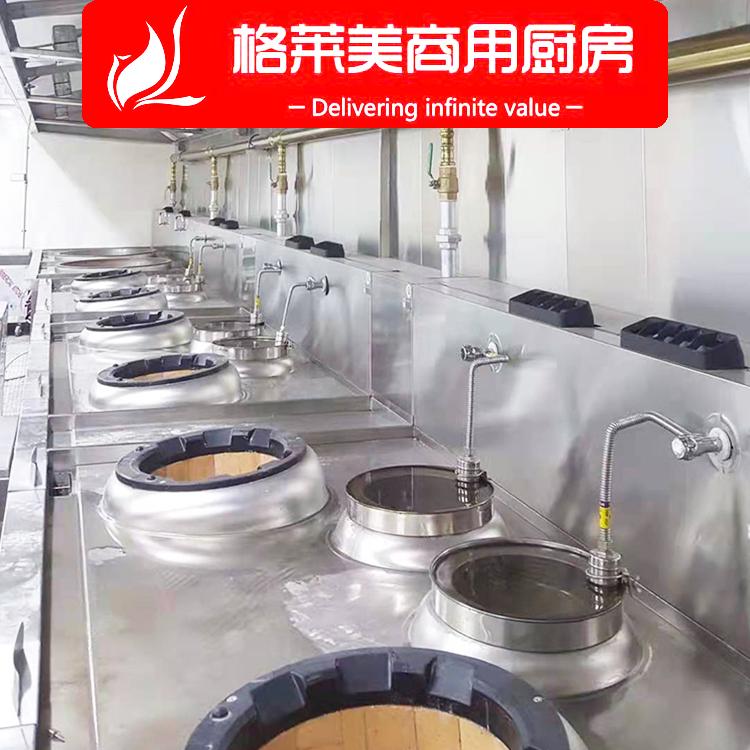 长春500人餐厅设备 厨房排油烟设计安装 吉林中央厨房设备 