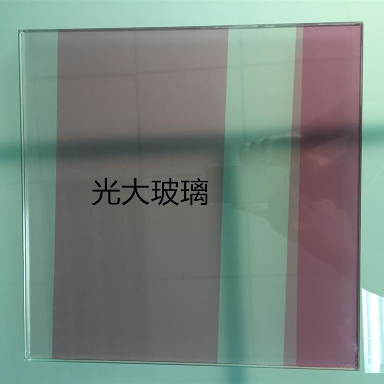 彩色渐变玻璃厂家 室内装饰艺术玻璃 装修隔断夹胶彩釉玻璃加工