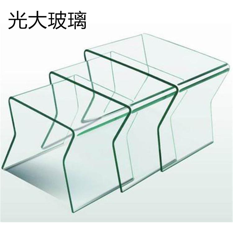 热弯玻璃 弧形热弯玻璃 装饰热弯玻璃 弯钢玻璃