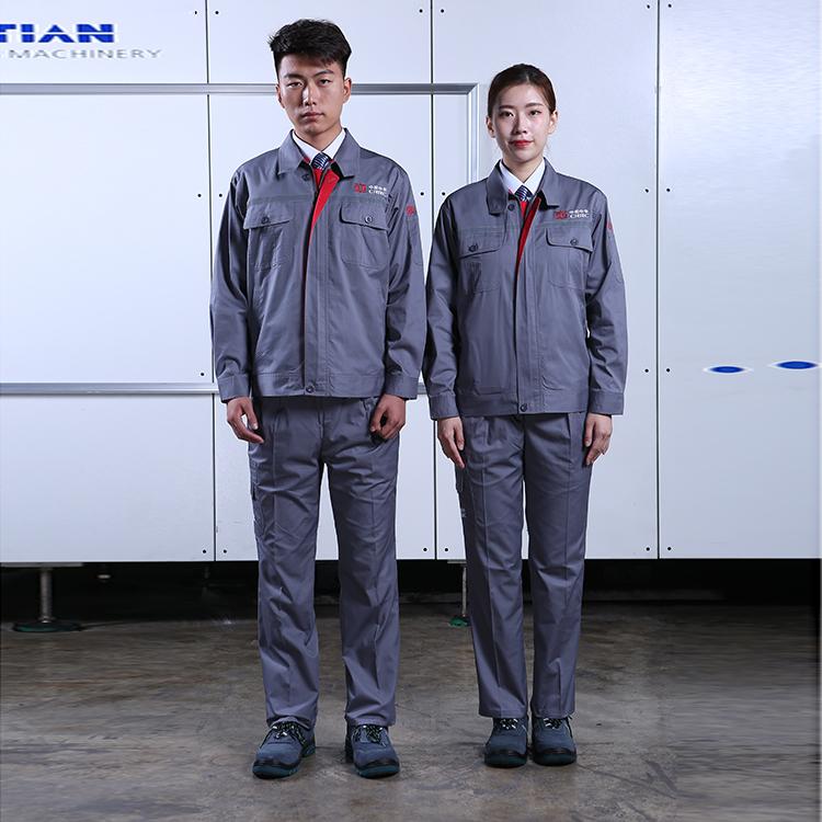 长春夏季工作服 专业生产 宏启制衣 中车夏季长袖款