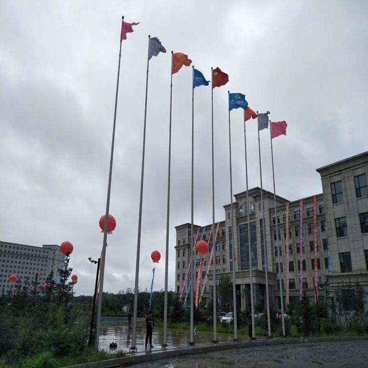 厂家直销电子旗杆 12m旗杆 政府旗杆厂家 抗风性强 电子旗杆价格