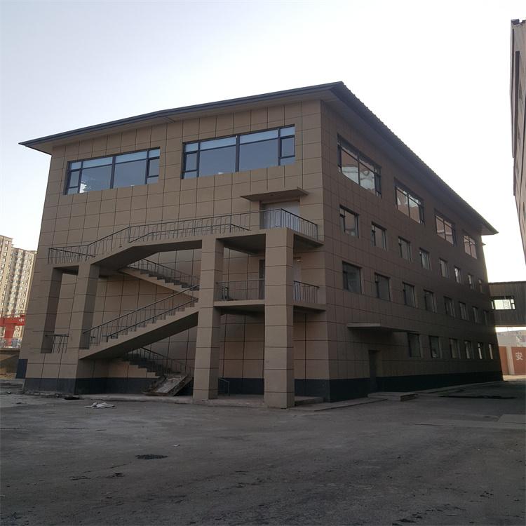 长春彩钢房 工地活动板房 简易彩钢二层房