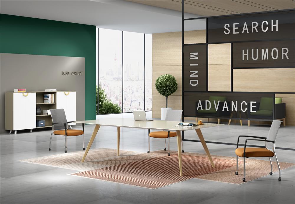 艺术洽谈桌 博斯商务会议桌椅  厂家定制