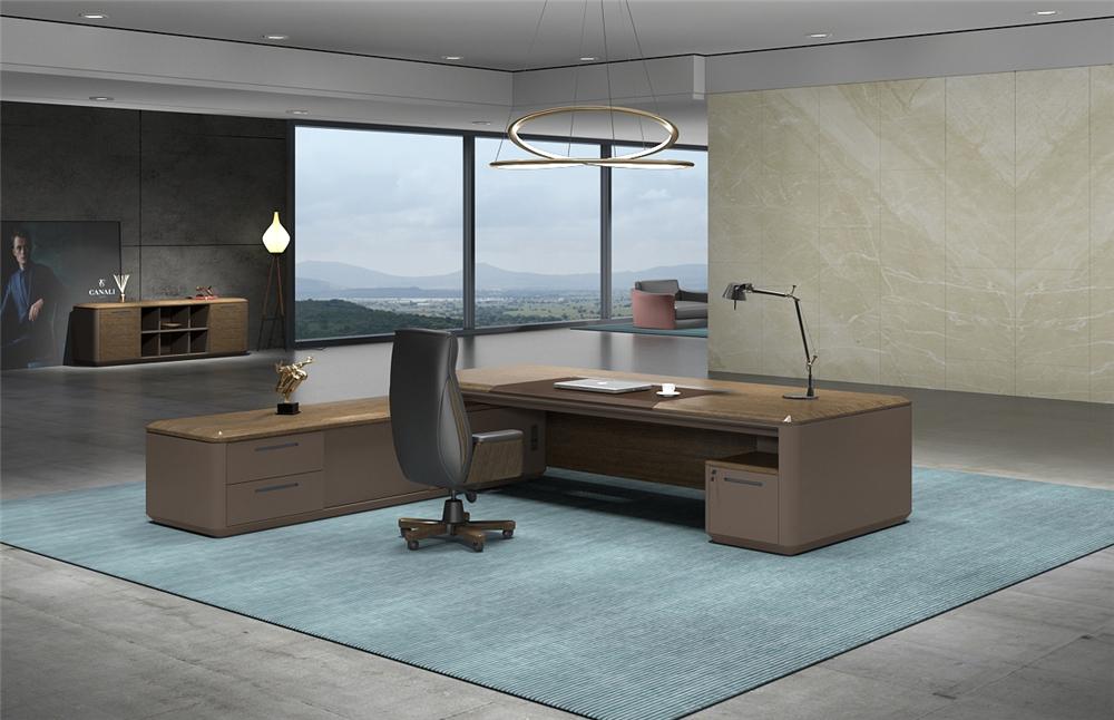 维登系列 奢华办公桌（中高层管理者） 高端办公桌 厂家定制