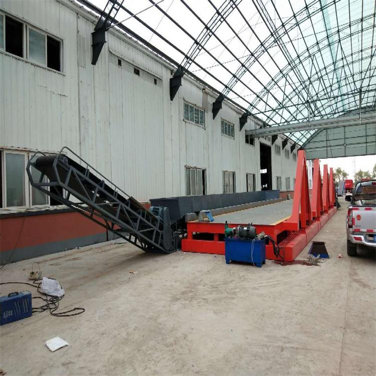 长春侧翻卸车平台 粮食机械 发货快