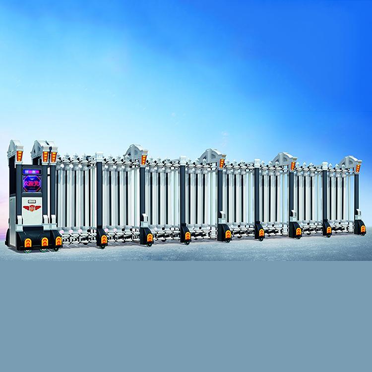 金建星智能 君威908 不锈钢伸缩门 厂家定制