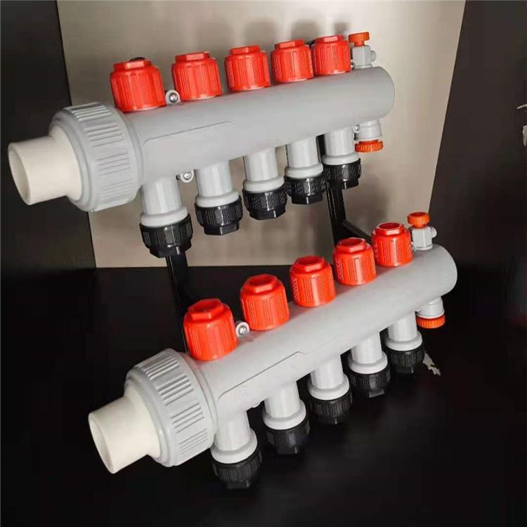 大流量地暖分水器 长春大流量地暖分水器批发价格 厂家直销