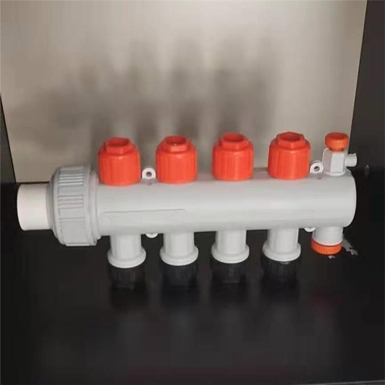 地热清洗 厂家直销 长春 大流量地暖分水器 型号齐全