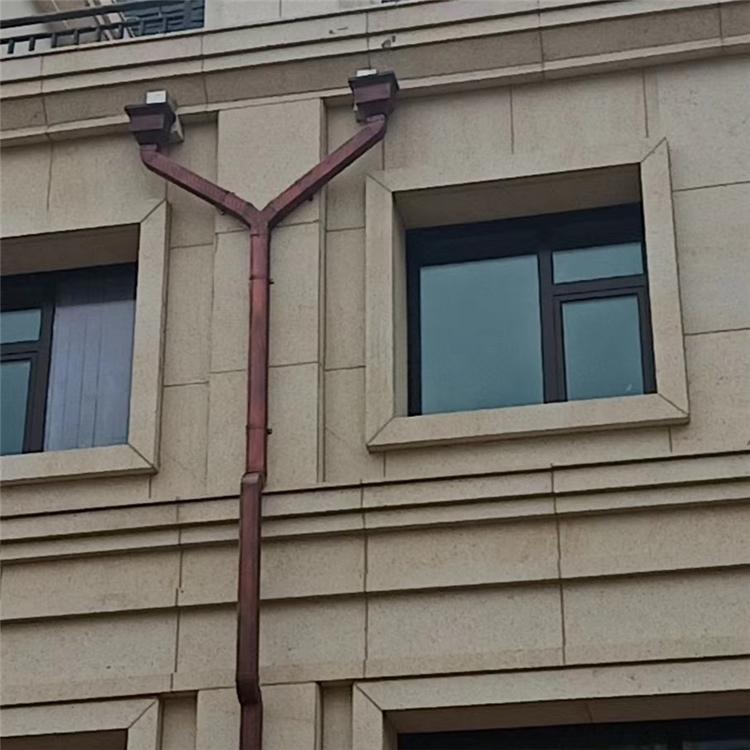 铝合金排水管 曼尼建材 落水系统厂家 品质货源  可定制大尺寸