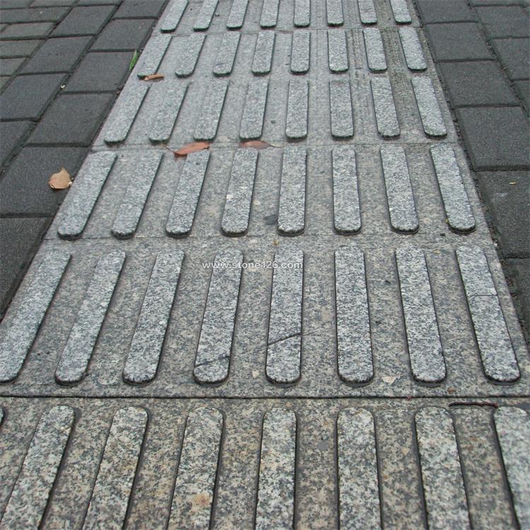 盲人道 引路砖 防滑盲人行道 指路砖 铭阳石材