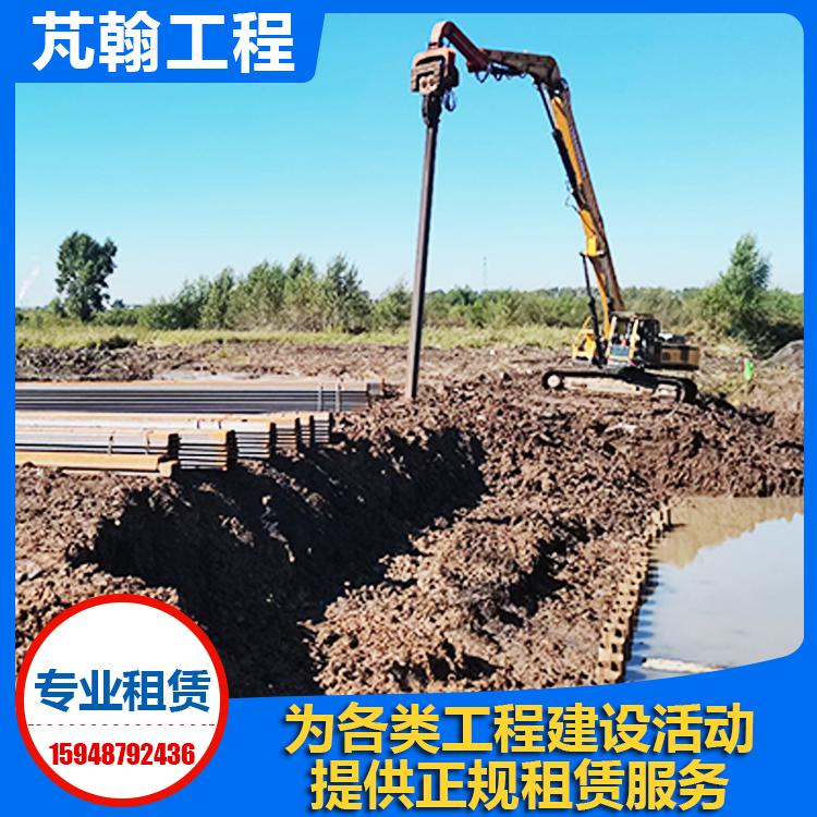 长春打拔机出租租赁 租赁施工 吨位齐全 上门服务 品质优良