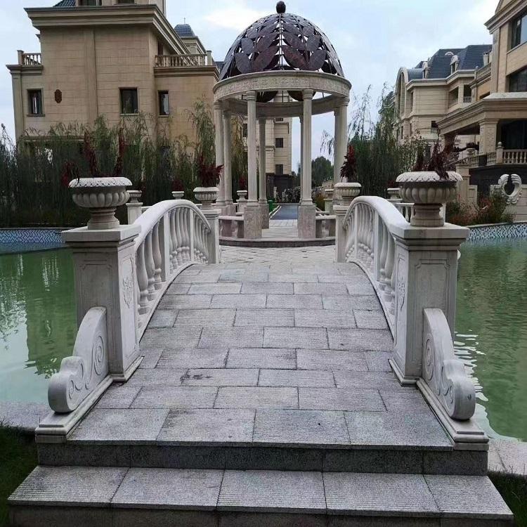 天恩 凉亭 户外休息大理石石雕亭子 青石观赏石