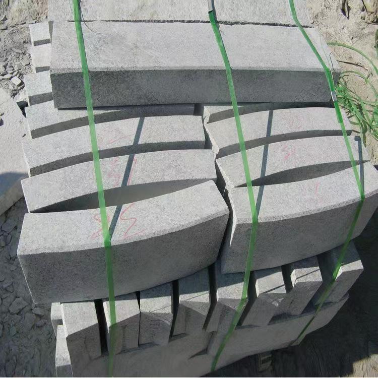 天恩 树围石 园林建筑 长1米弧形花坛压顶石环境装饰