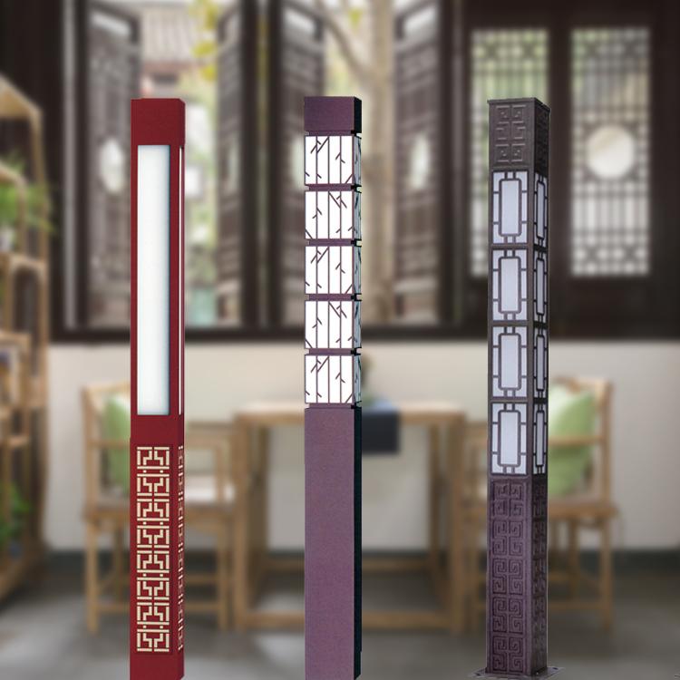 欧式太阳能庭院灯 批发3米led庭院灯照明 小区别墅太阳能庭院灯生产厂家