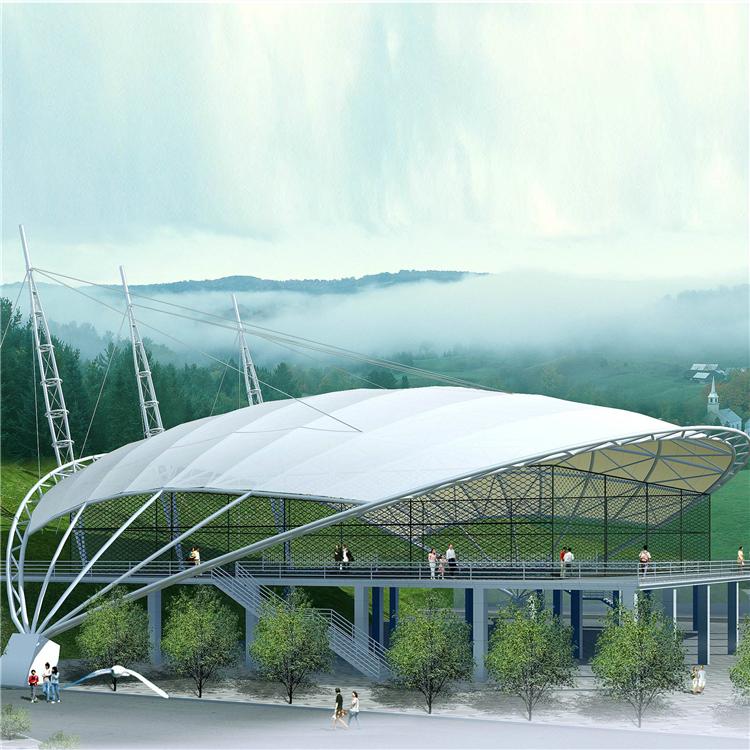 景观张力膜 沈阳景观张力膜定制设计公司