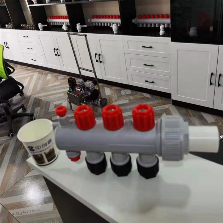  地热清洗 中创鑫 PPR无锈大流量分水器 安装价格